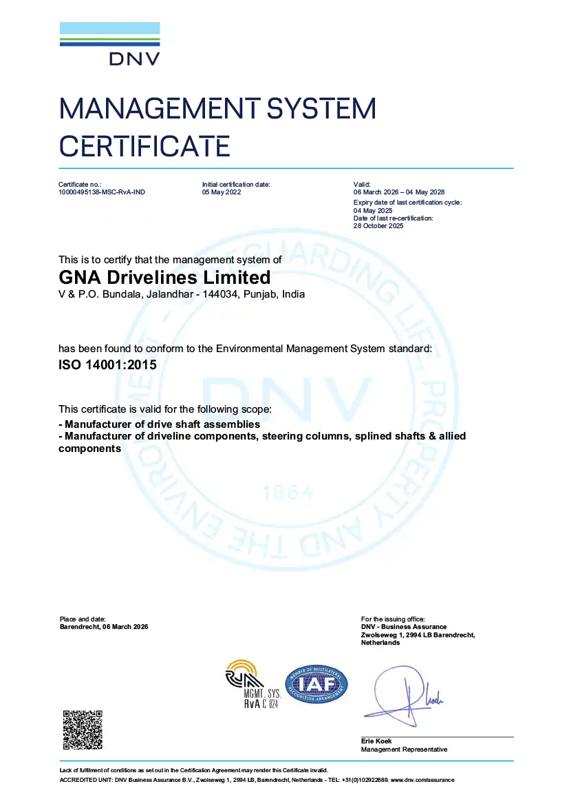 ISO 14001:2015